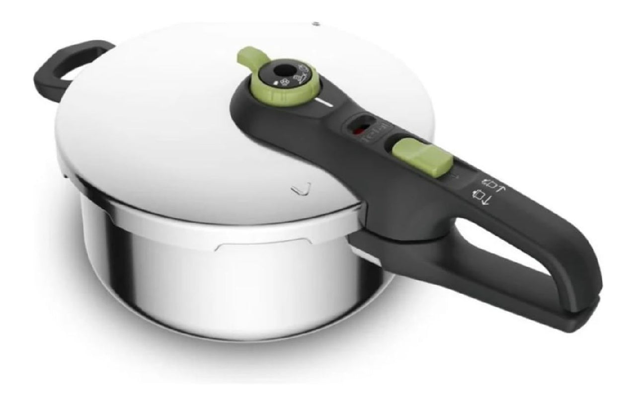5 Autocuiseur Cocotte minute 4L 4 L Cocotte minute 4 L pour cuisson vite 2 niveaux de pression Système de sécurité 5 points Compatible induction