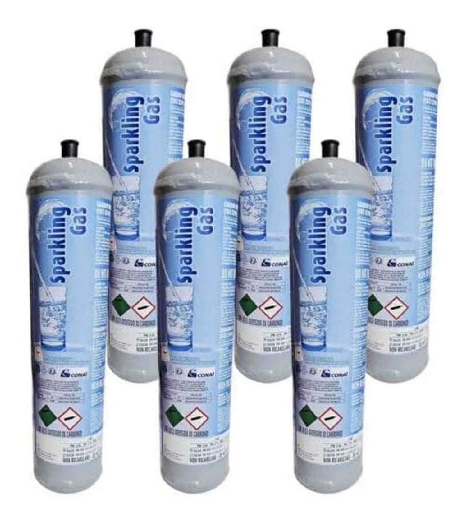 CO2 600 Bouteille g alimentaire E290 pour gazeur CO2 pour eau pétillante Bouteilles CO2 Jetables M11x1 6