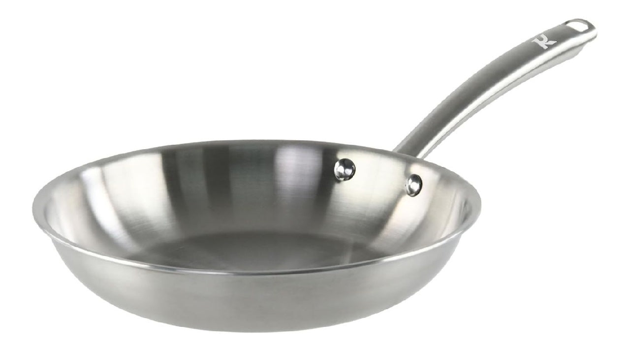 Ø20 Poêle cm dans Acier Inoxydable 18/10 Triply Sans PFAS Tous feux dont induction ainsi que four 0008270 Gris