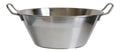 Bassine Confiture 38 cm en Acier Inoxydable Argenté Capacité 9L Poignées Métal Compatible Tous Feux y compris Induction Idéale pour Confitures ainsi que Cuisines Maison